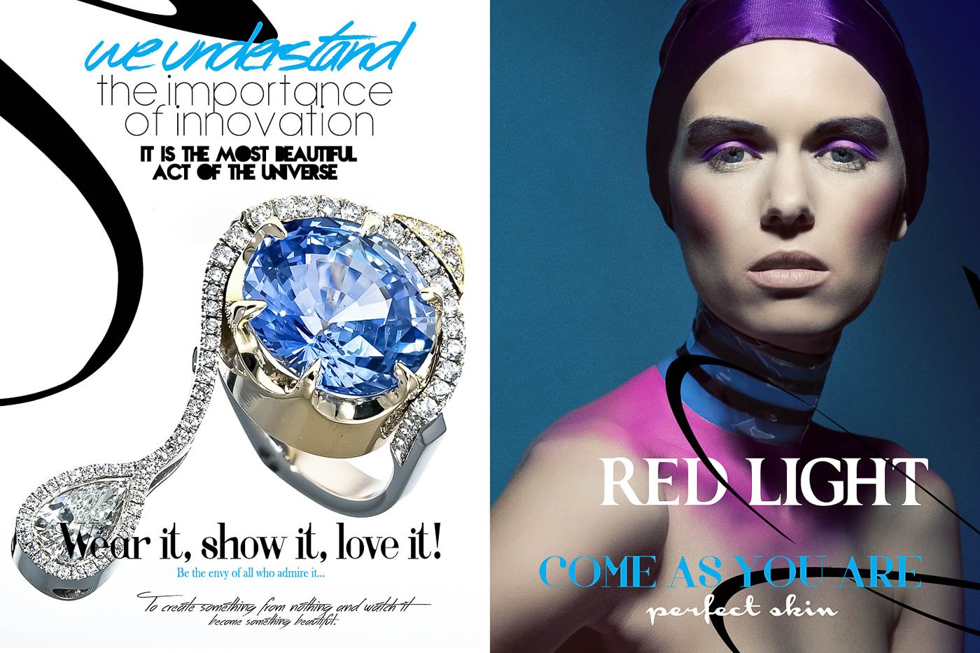 Alejandro Di Esko CEO PublisherBEHIND IT Magazine© Press PURE ART OBJECTS. Spread2 Pure Art & Jewelry Designers