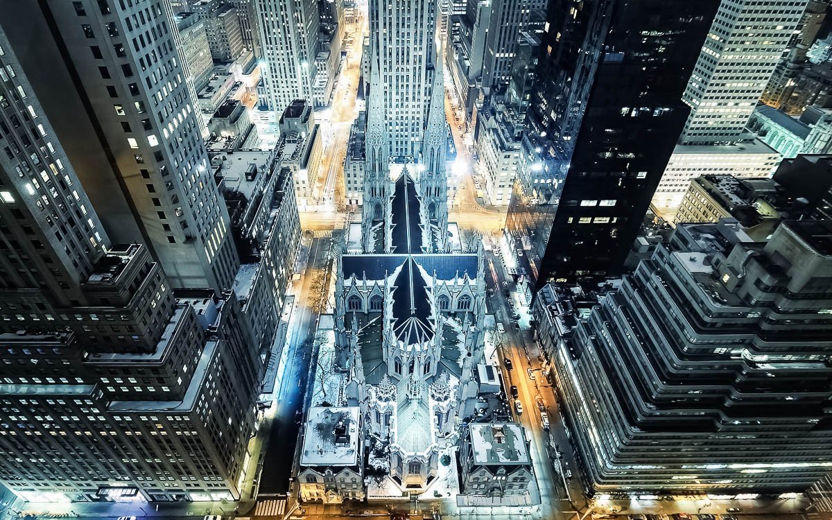 Art Spaces & Interior Design New York City world cities architecture buildings roads skyscrapers hdr night lights window bright traffic 2 Art Spaces & Interior Design
