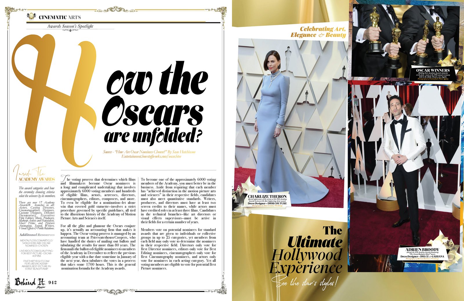 Academy Awards MASTER© Page 17 2 Looking Back To The Academy Awards