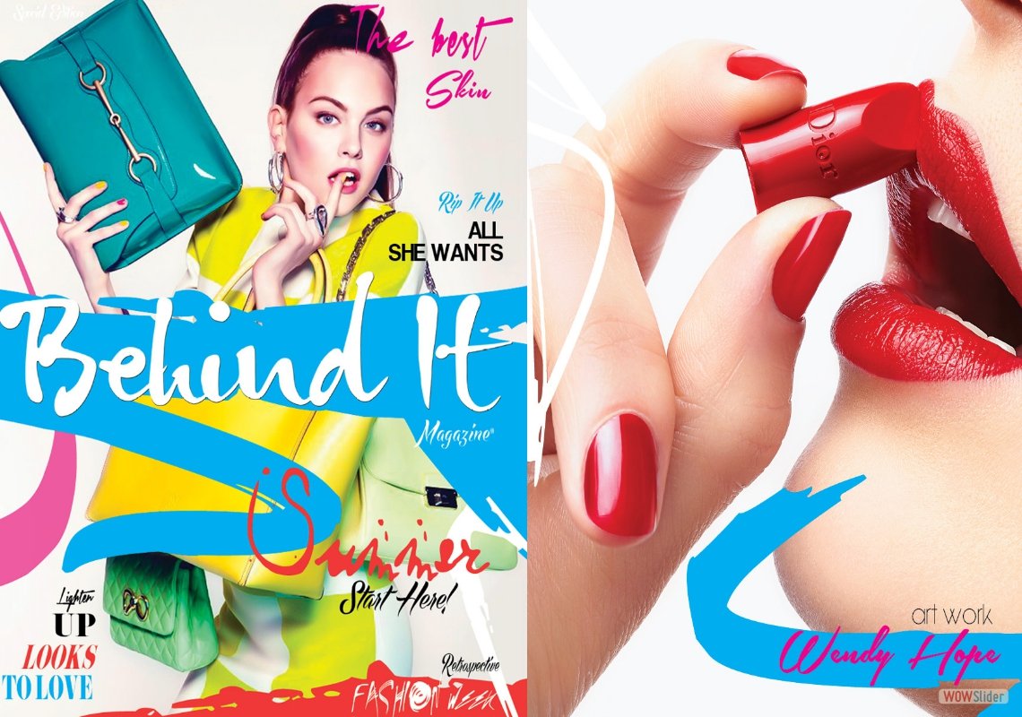 alejandro di esko. ceo  publisher. behind it magazine. summer.spread The Colors of the Season~Summer★