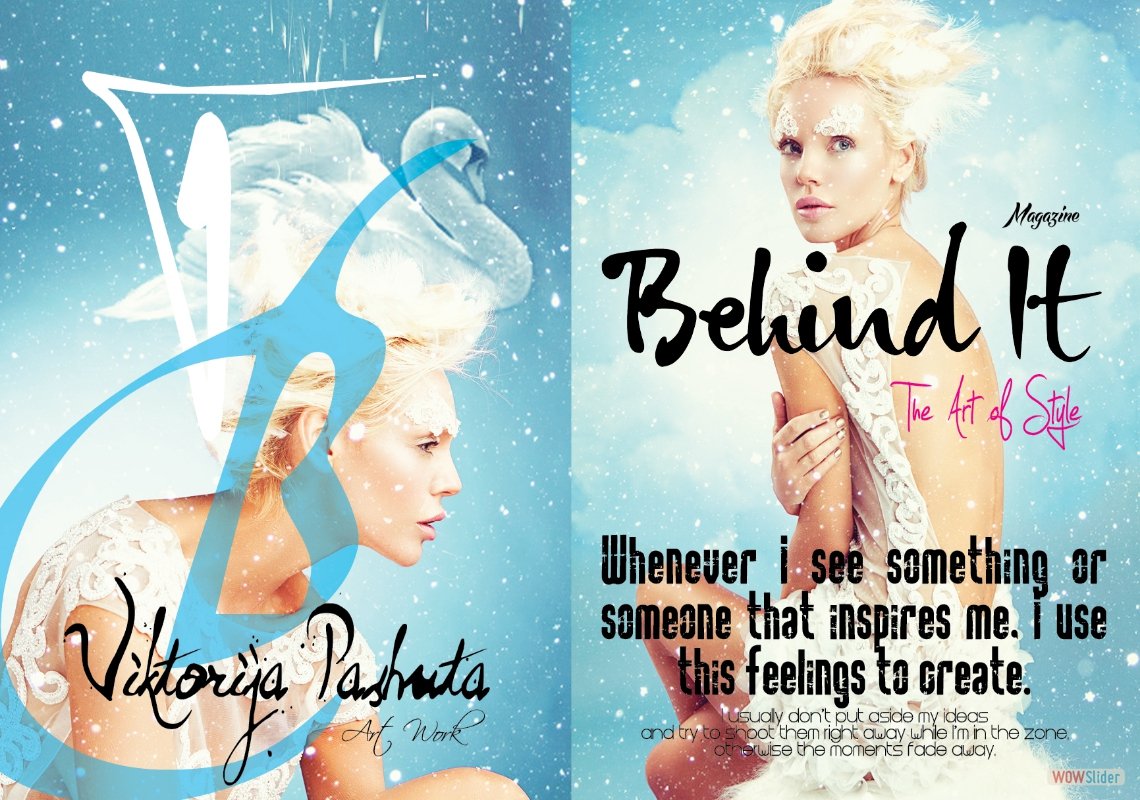 alejandrodi esko. ceo  publisher. behind it magazine. conceptual art. spread2 The Colors of the Season~Winter★